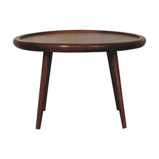 Plate Design Mango Wood Coffee Table