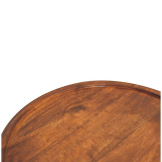 Plate Design Mango Wood Coffee Table