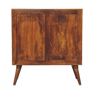 Quad Cabinet in Mango Wood with Chestnut Finish