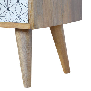 Prima TV Stand, Mango Wood