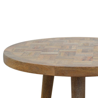 Patchwork Nest of Tables, Mango Wood