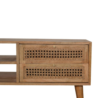 Rattan TV Stand