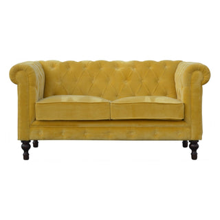 Mustard Chesterfield Sofa