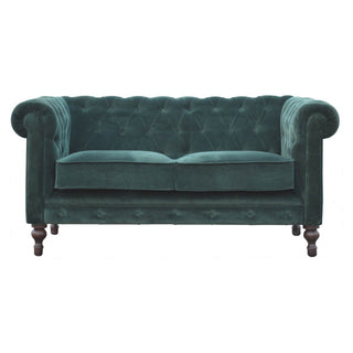 Emerald Green Chesterfield Sofa