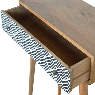 Monochrome Console Table