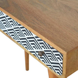 Monochrome Console Table