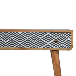 Monochrome Console Table