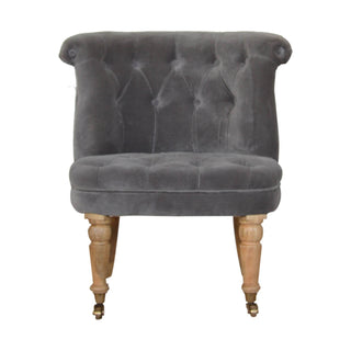 Grey Accent Chair