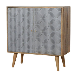 Milan Wooden Grey Cabinet