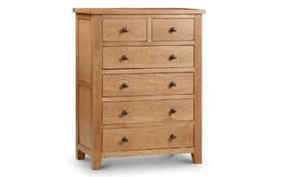 Marlborough Oak 4+2 Drawer Chest