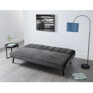 Miro Grey Velvet Sofa Bed