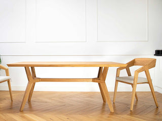 Piko Dining Set, Oak Wood