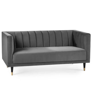 Salma Grey 2 Seater Sofa