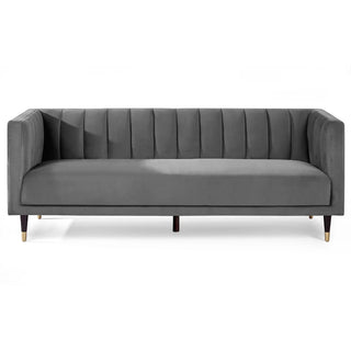 Salma Grey 3 Seater Sofa