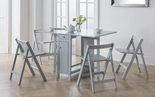 Savoy Wooden Foldable Dining Set