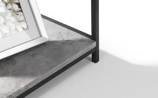 Staten Tall Concrete Bookcase