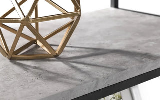 Staten Tall Concrete Bookcase