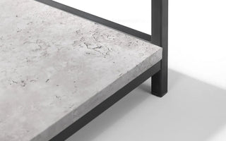 Staten Tall Concrete Bookcase