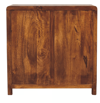 Mango Wood Sideboard with 1 Cabinet and 4 Drawers