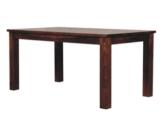 Naya Mango Wood Dining Table, Chestnut Finish