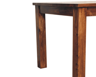 Naya Mango Wood Dining Table, Chestnut Finish