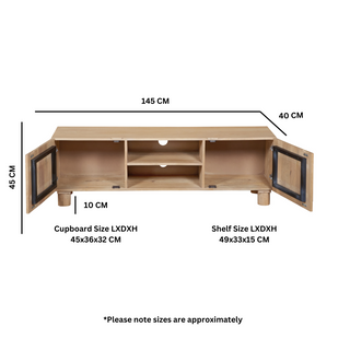 Austin Mango Wood Tv Stand