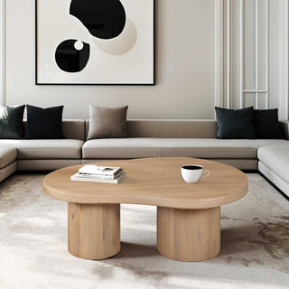 Austin Solid Mango Wood Coffee Table