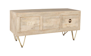 Light Gold Plasma TV Cabinet