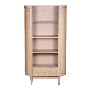 Cane & Mango Wood Bookcase