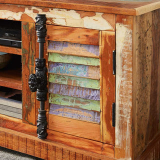 Reclaimed Wood TV Stand – Sustainable & Handcrafted