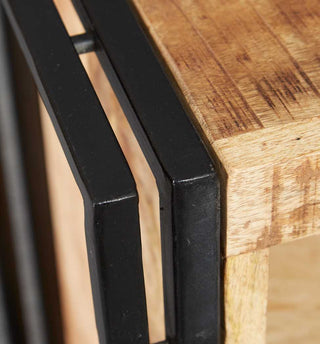 Reclaimed Industrial Console Table