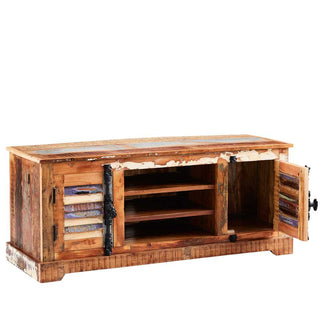 Reclaimed Wood TV Stand – Sustainable & Handcrafted