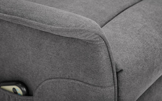 Helena Rise and Recline Grey Armchair