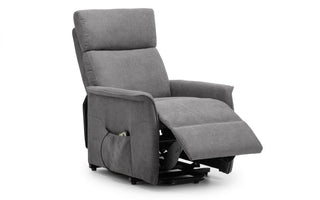 Helena Rise and Recline Grey Armchair