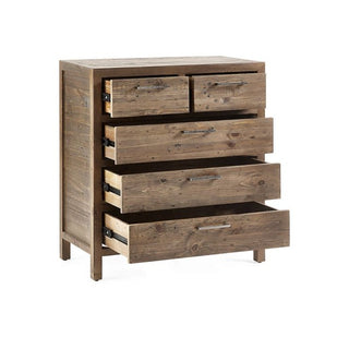 Heritage 3+2 Wooden Drawer Chest