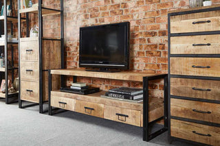Cosmo Industrial Large Plasma TV Stand