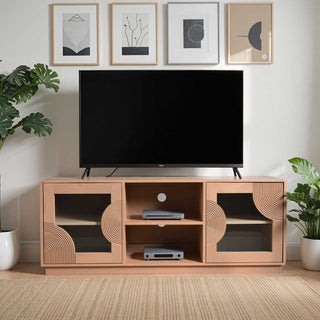Mango Wood TV Cabinet for Up To 60-Inch Screens