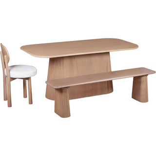 Solid Wood 6-8 Seater Dining Table