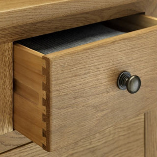 Marlborough  4 Drawer Chest, Oak Wood