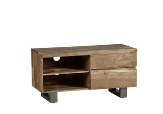 Solid Acacia Wood Live Edge TV Unit