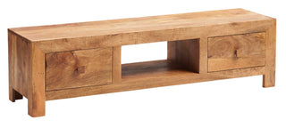 Solid Mango Wood Wide Screen TV Unit