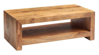 Light Mango Hardwood Coffee Table