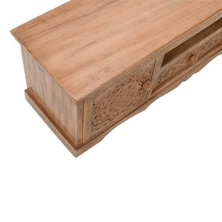 Whitewash Mango Wood 2 Over 2 Chest of Drawers