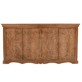 Whitewash Mango Wood Large Sideboard