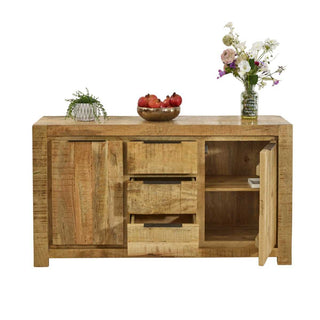 Large Solid Wood Sideboard
