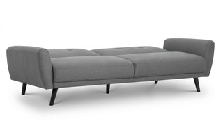 Monza Grey Linen Fabric Sofa Bed