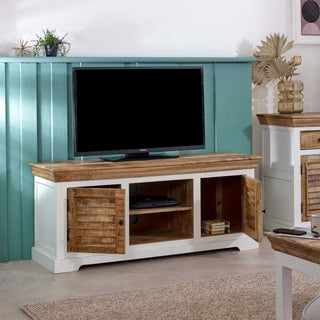 Alfie Handcrafted Mango Wood TV Cabinet