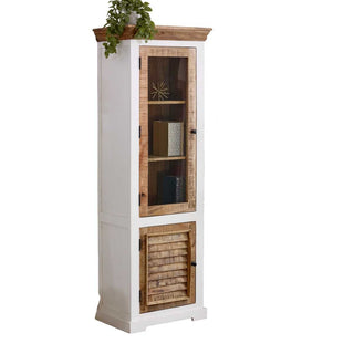 Alfie Bookcase/Display Cabinet - 3 Shelves & 1 Door