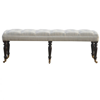 Hallway Bench with Castor Legs