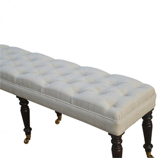 Hallway Bench with Castor Legs